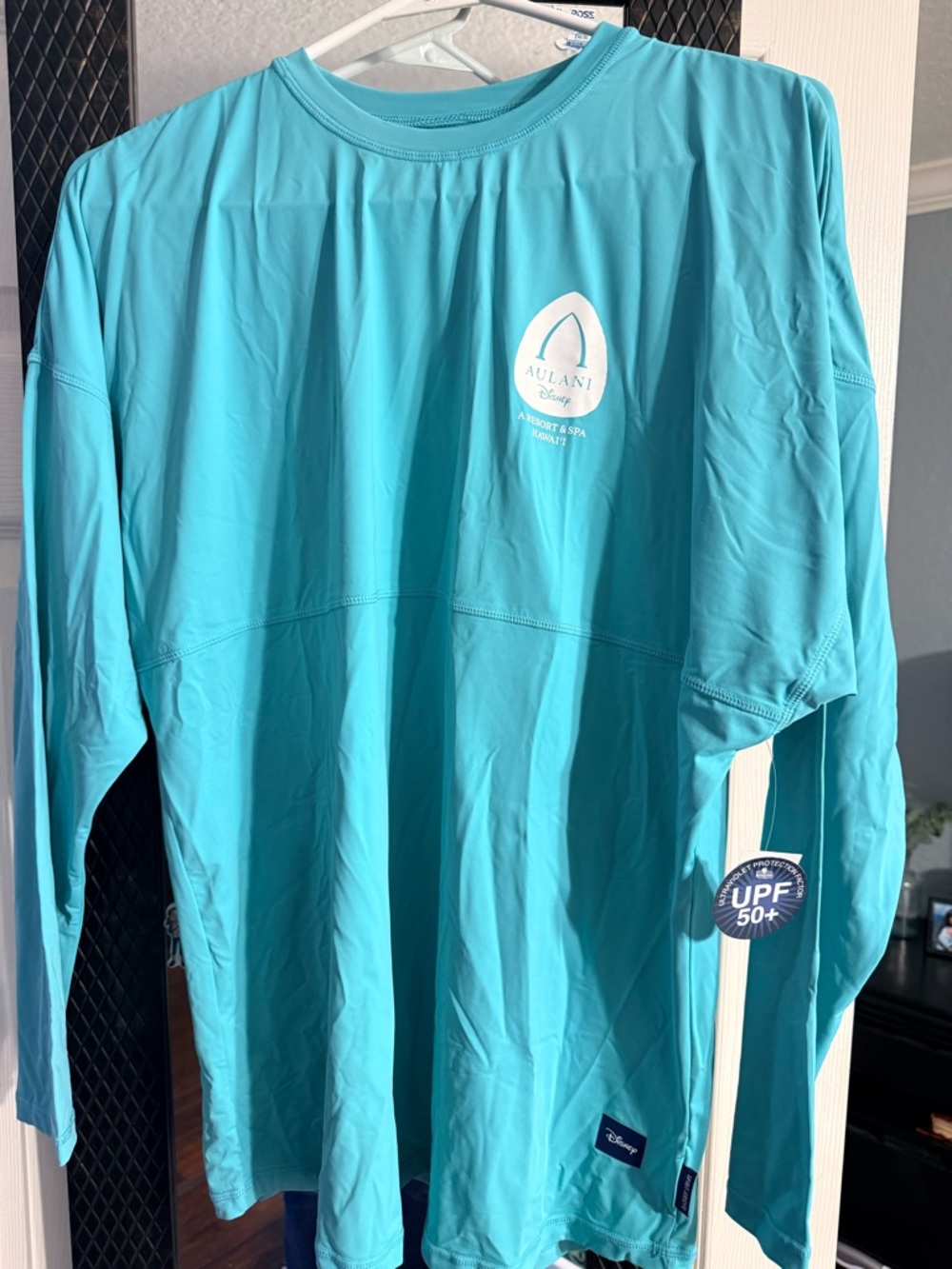 Women’s Disney Aulani Long-Sleeve UPF 50+ Swim Shirt - Turquoise